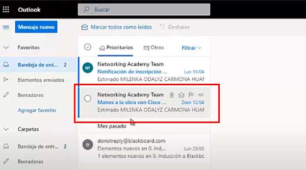 correo senati para cisco