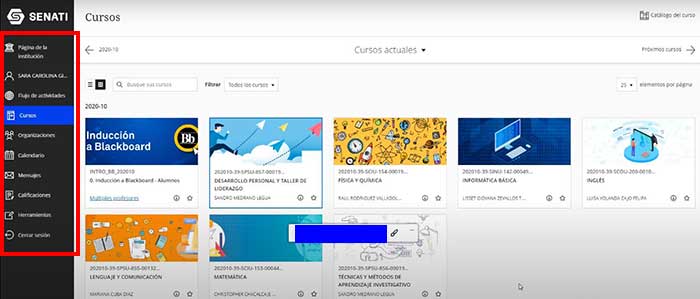 cursos y clases en senati virtual