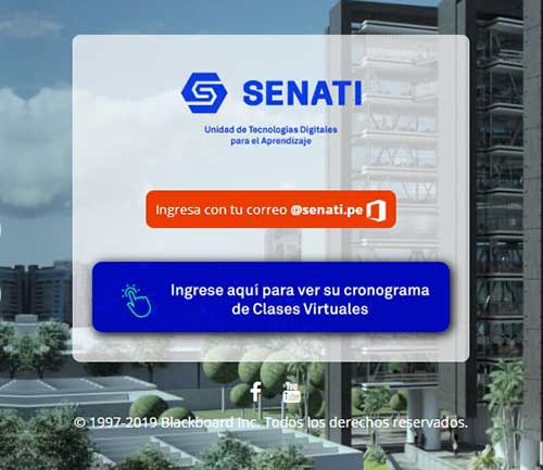ingresar a blackboard senati